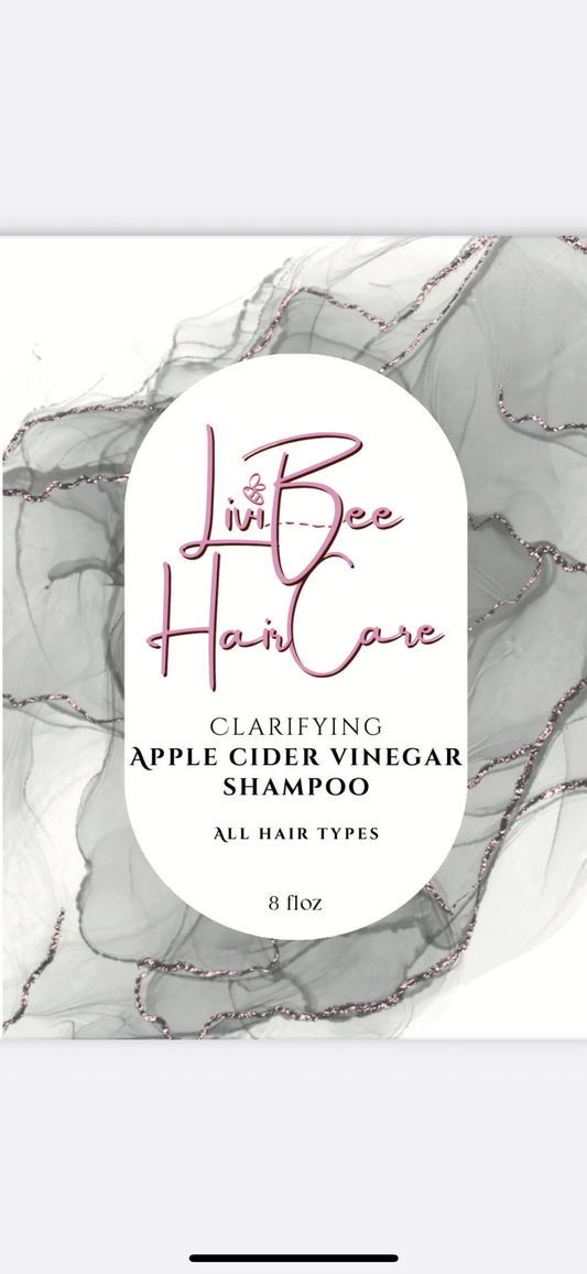 LiviBee Clarifying Apple Cider Vinegar Shampoo – 8 fl oz